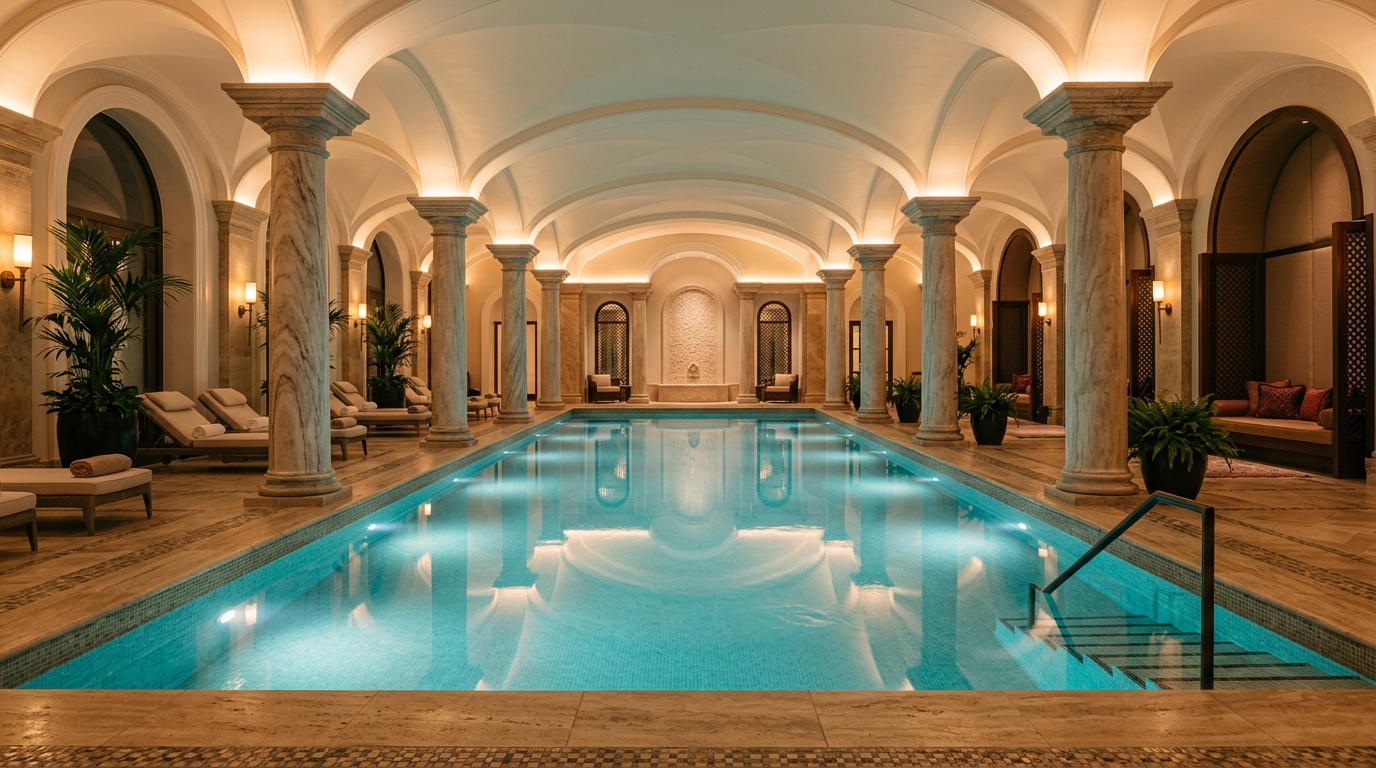 Basen wewnętrzny Hotelvade Palace